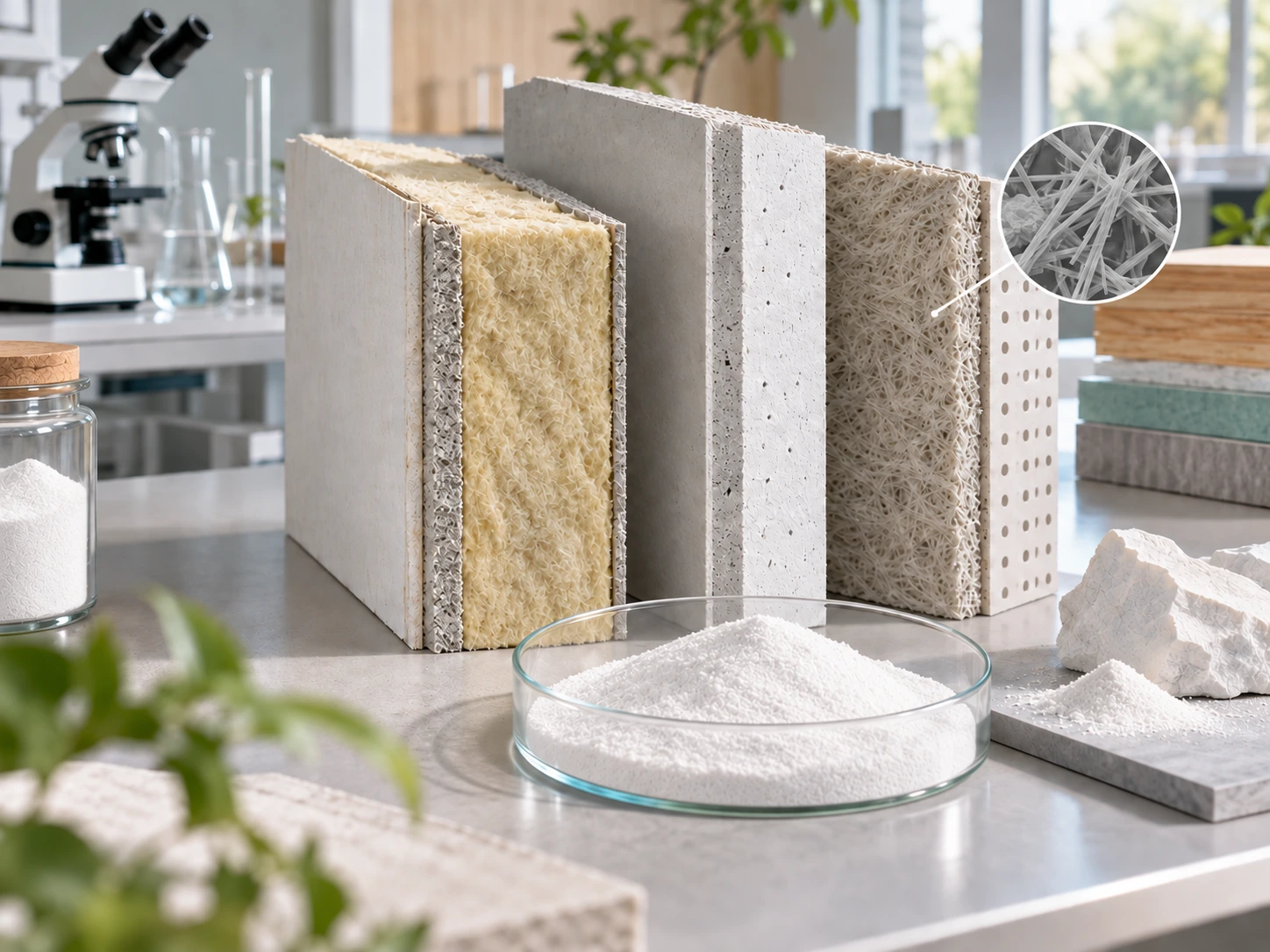 Thermal, Fire and Acoustic Materials